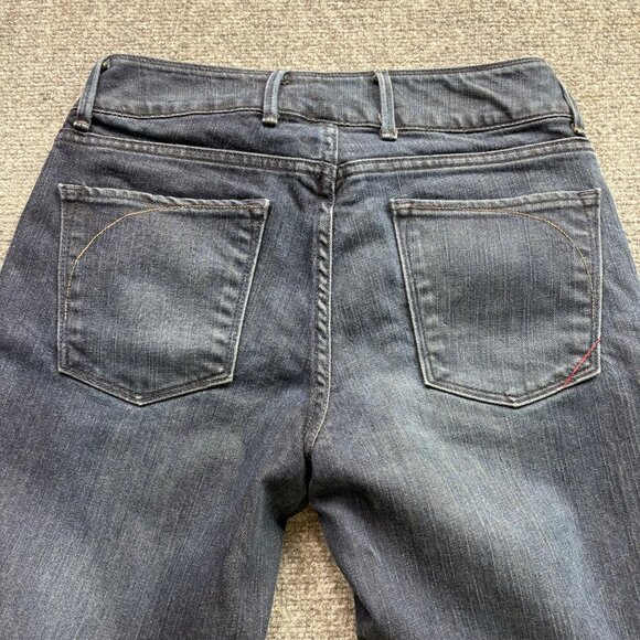 Banana Republic Jeans Womens 6‎ Blue Urban Boot Cut 32” inseam Low Rise Causal - Picture 8 of 14